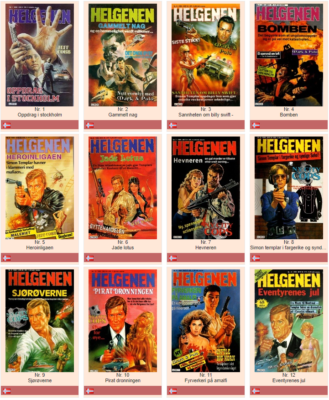 Helgenen komplett #1-12 (1989)