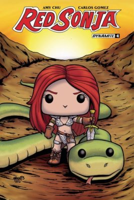 Red Sonja #4 vol. 4 Funko Meents Cover D