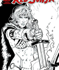 Red Sonja #17 Isaacas B&W variant