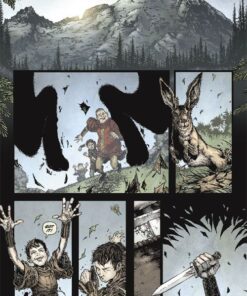 Alternative view of Frank Frazetta's Sorcerer #D (one-shot)