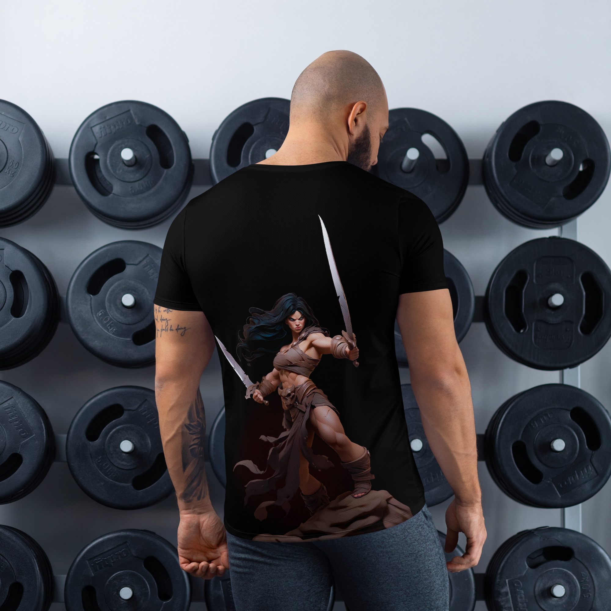 Men's athletic t-shirt - Image 2