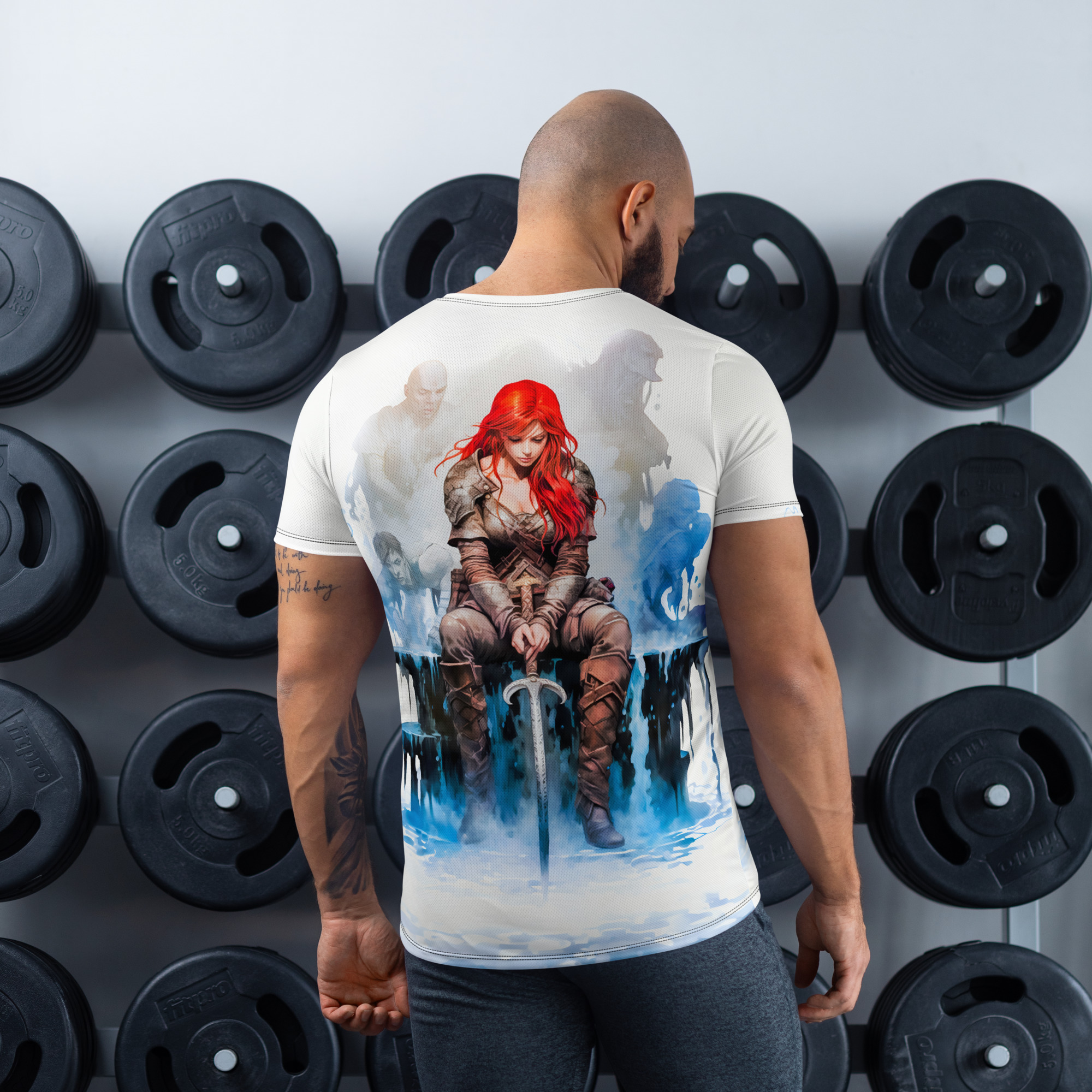 Men's athletic t-shirt - Image 2