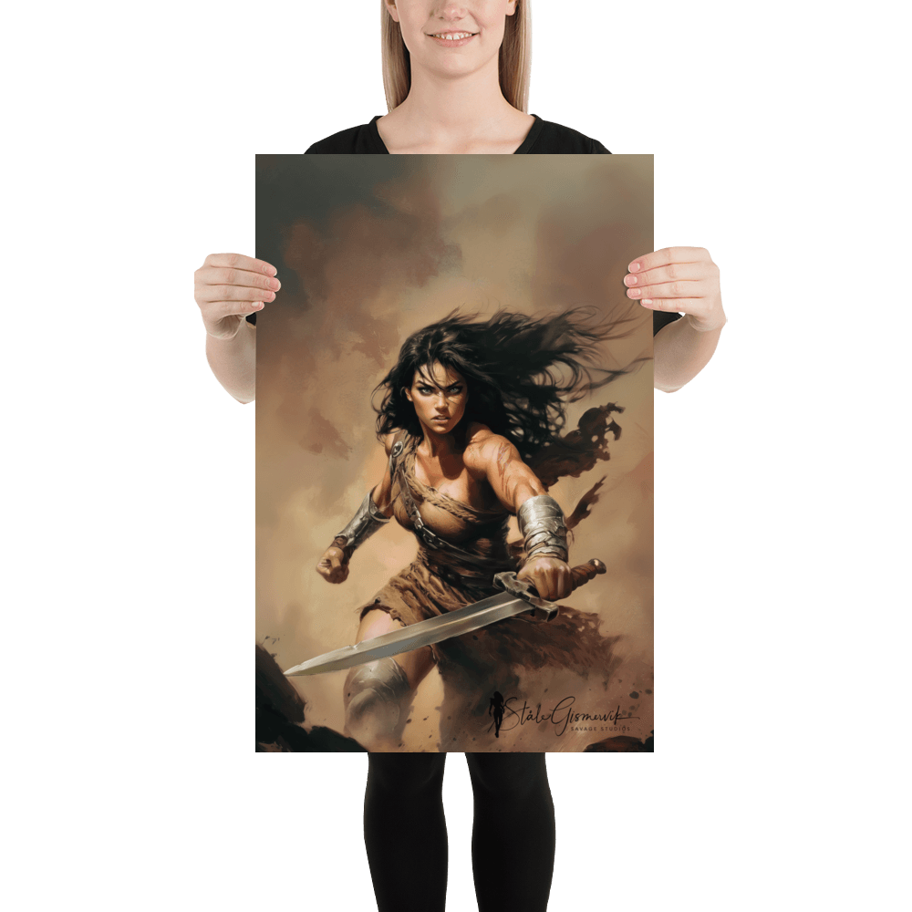 Savage Attack - Photo paper poster